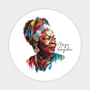 Maya Angelou Magnet